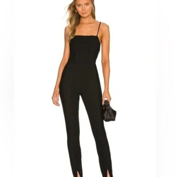 Camila Coelho Carli Jumpsuit in Black small